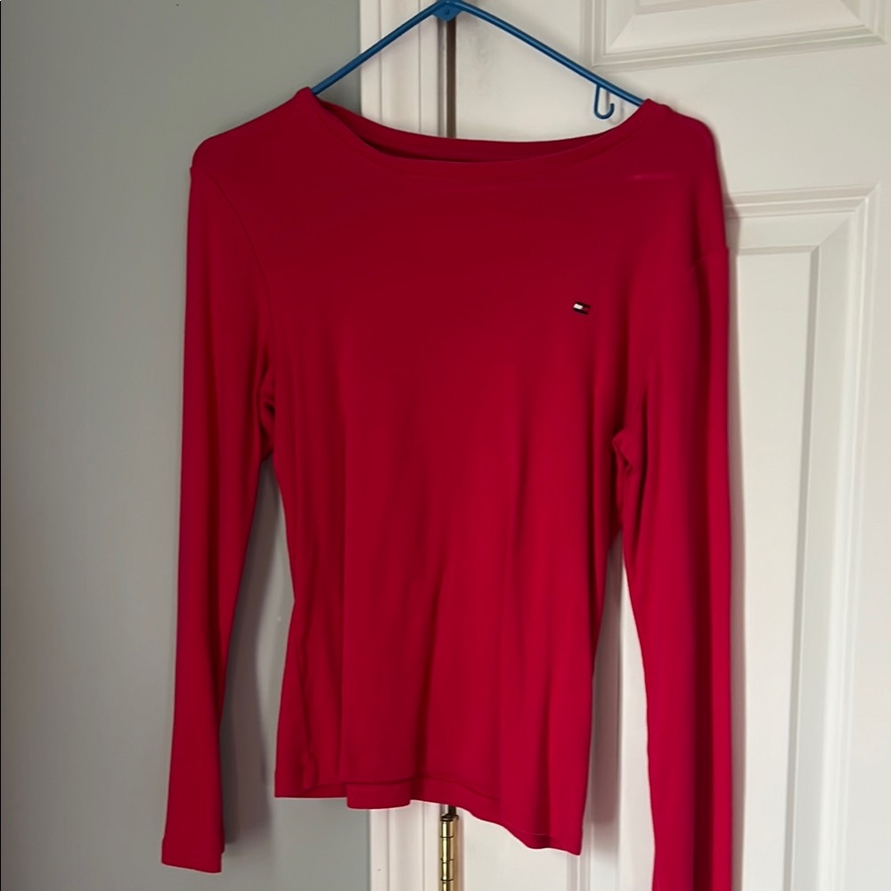 Tommy Hilfiger Women's pinkLong Sleeve Top